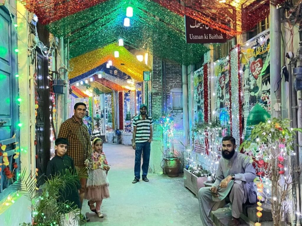 اندرون لاہور میں عید میلاد النبی